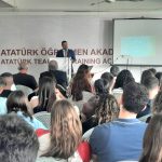 LAÜ Akademisyeni Sağsan Atatürk Öğretmen Akademisi’nde söyleşi gerçekleştirdi