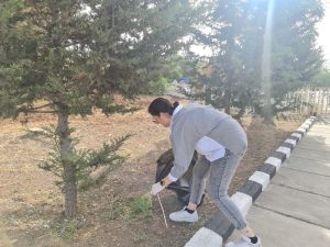 Çevre Koruma Dairesi personelinden örnek davranış