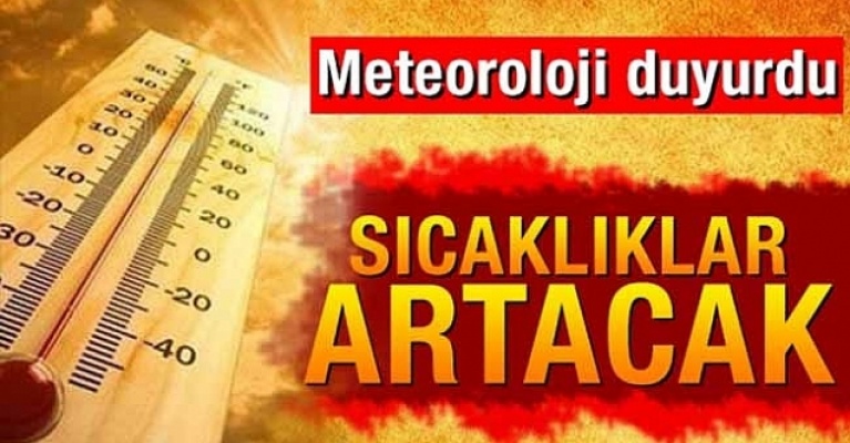 Hava sıcaklığı 4 derece artacak