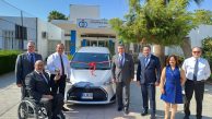 KOOPBANK’TAN ORTOPEDİK ÖZÜRLÜLER DERNEĞİNE ENGELLİ ARACI YARDIMI YAPILDI