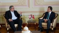 Girne Belediye Başkanı Murat Şenkul, İBB Başkanı Ekrem İmamoğlu ile görüştü