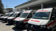 5 yeni ambulans 112 Acil Servisi’ne teslim edildi