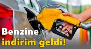Benzine 1 TL indirim geldi