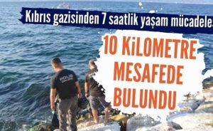 Denizde kaybolan Kıbrıs Gazisi bulundu