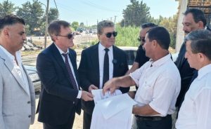 Üstel: Yıl sonuna kadar yol tamamlanacak