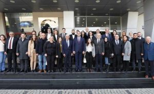 Belediyeler Birliği heyeti, İzmir’de yerel yönetimler arasında iş birliği geliştirdi