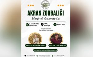 “Akran Zorbalığı: Bilinçli Ol, Güvende Kal” konulu konferans düzenlenecek