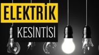 Bazı bölgelerde elektrik kesintisi olacak