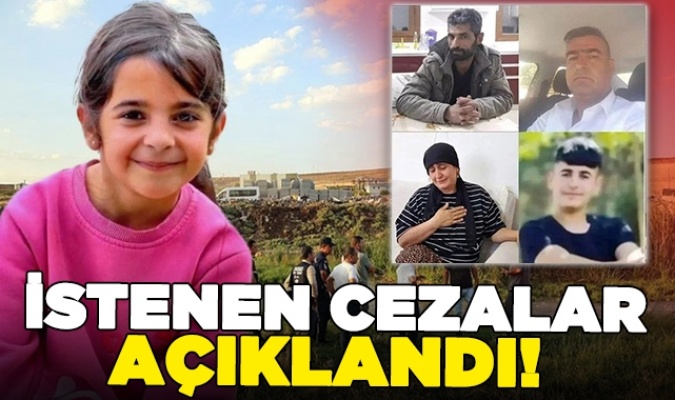 Narin Güran cinayeti: İstenen cezalar belli oldu