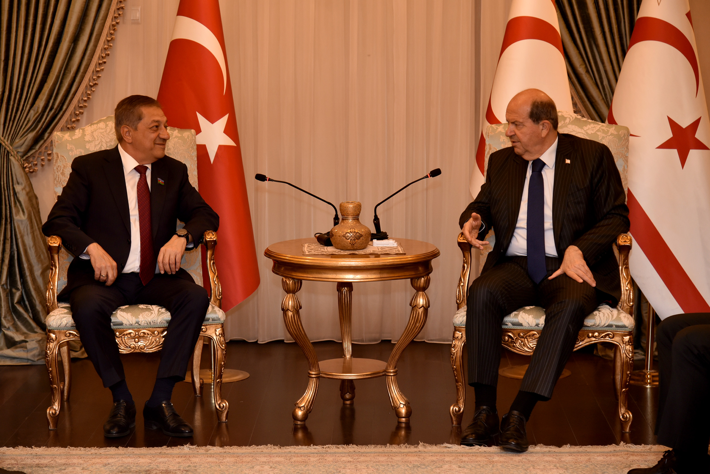 Cumhurbaşkanı Tatar, Azerbaycan heyetini kabul etti: “Biz bir millet, üç devletiz”