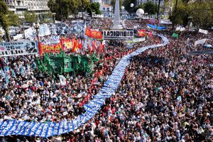 Arjantin’de askeri darbenin 49. yılı nedeniyle protesto yürüyüşü düzenlendi