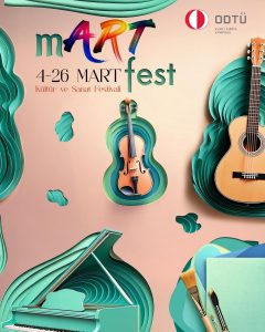 ODTÜ Kuzey Kıbrıs Kampusu’nda mART Fest Heyecanı Başlıyor