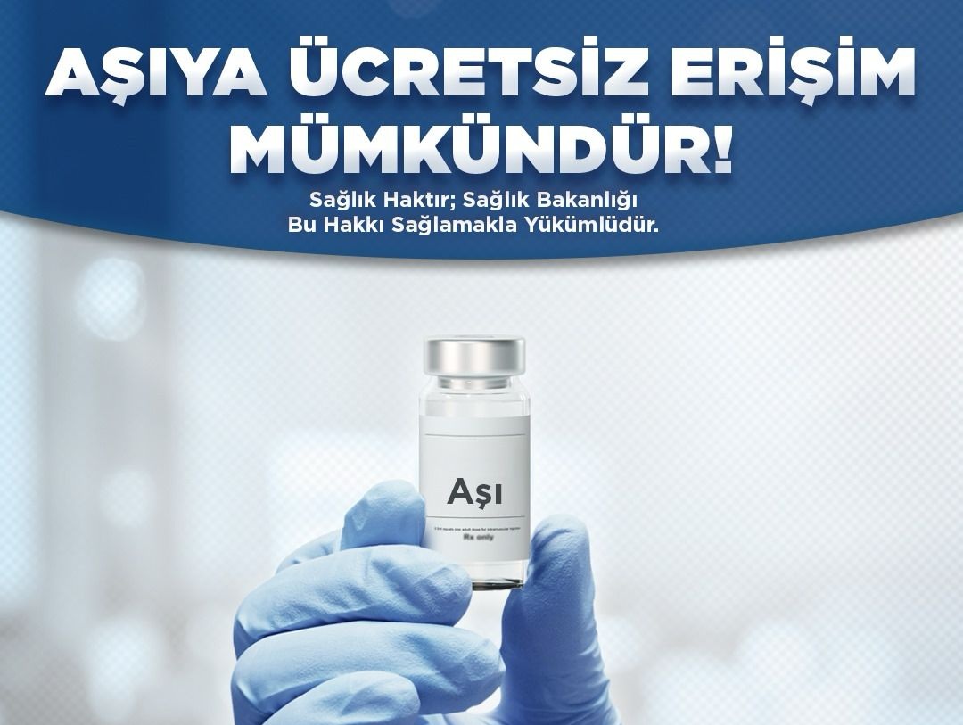 KTTB: “Aşıya ücretsiz erişim mümkündür; sağlık haktır, Sağlık Bakanlığı bu hakkı sağlamalı”