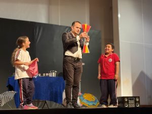Güzelyurt’ta çocuklar doyasıya eğlendi