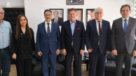 İTÜ ve Boğaziçi Üniversitesi Rektörleri, Bayındırlık ve Ulaştırma Bakanı Arıklı’yı ziyaret etti