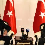 TC Lefkoşa Büyükelçisi Başçeri, TEKNOFEST KKTC’ye katılan Türkiye Maarif Vakfı heyetini kabul etti