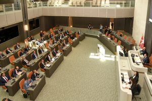 Meclis’in yapımı 3 yılda tamamlanan binası bugün faaliyete geçti…