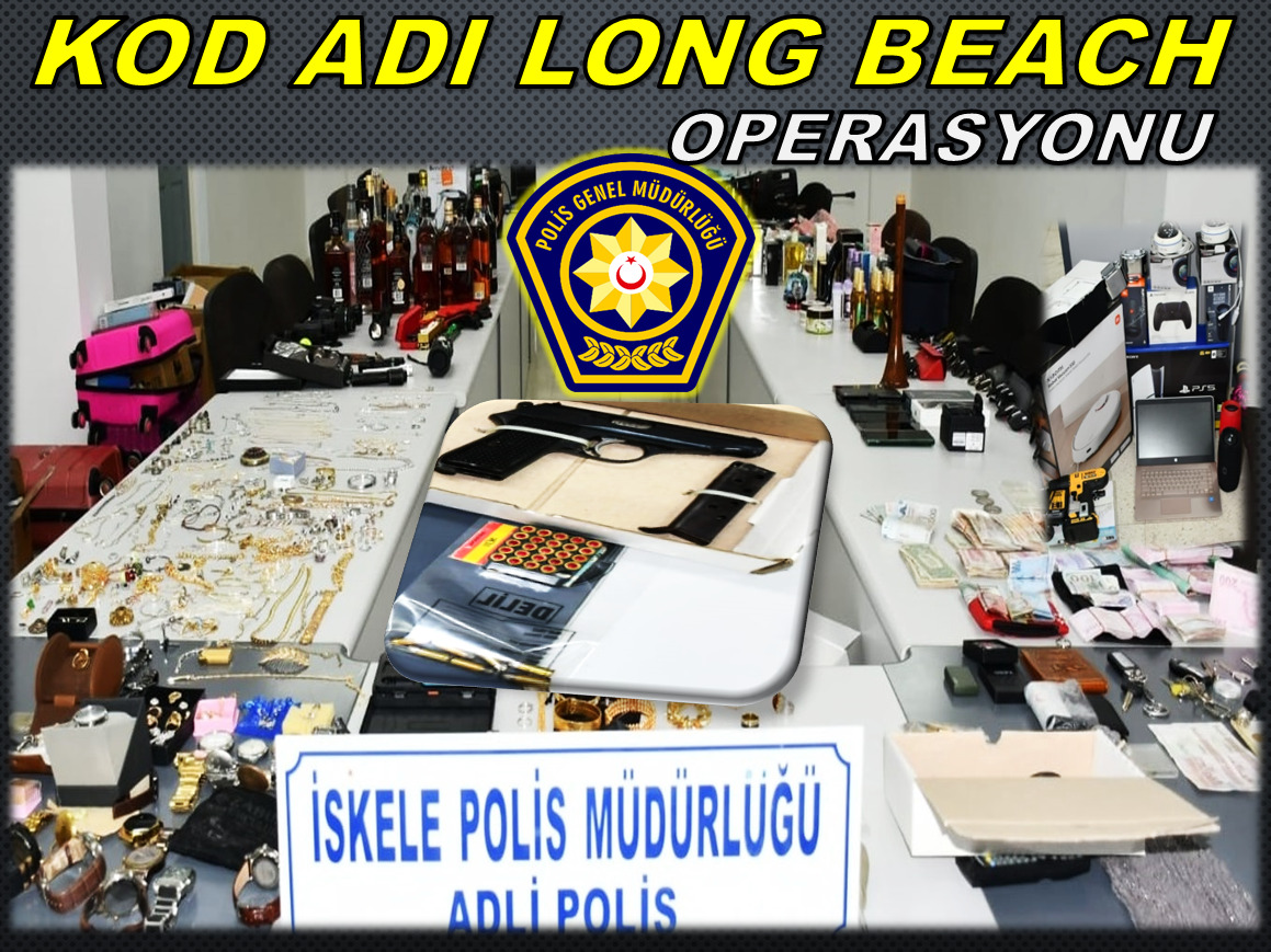 İskele’de polis operasyonu…