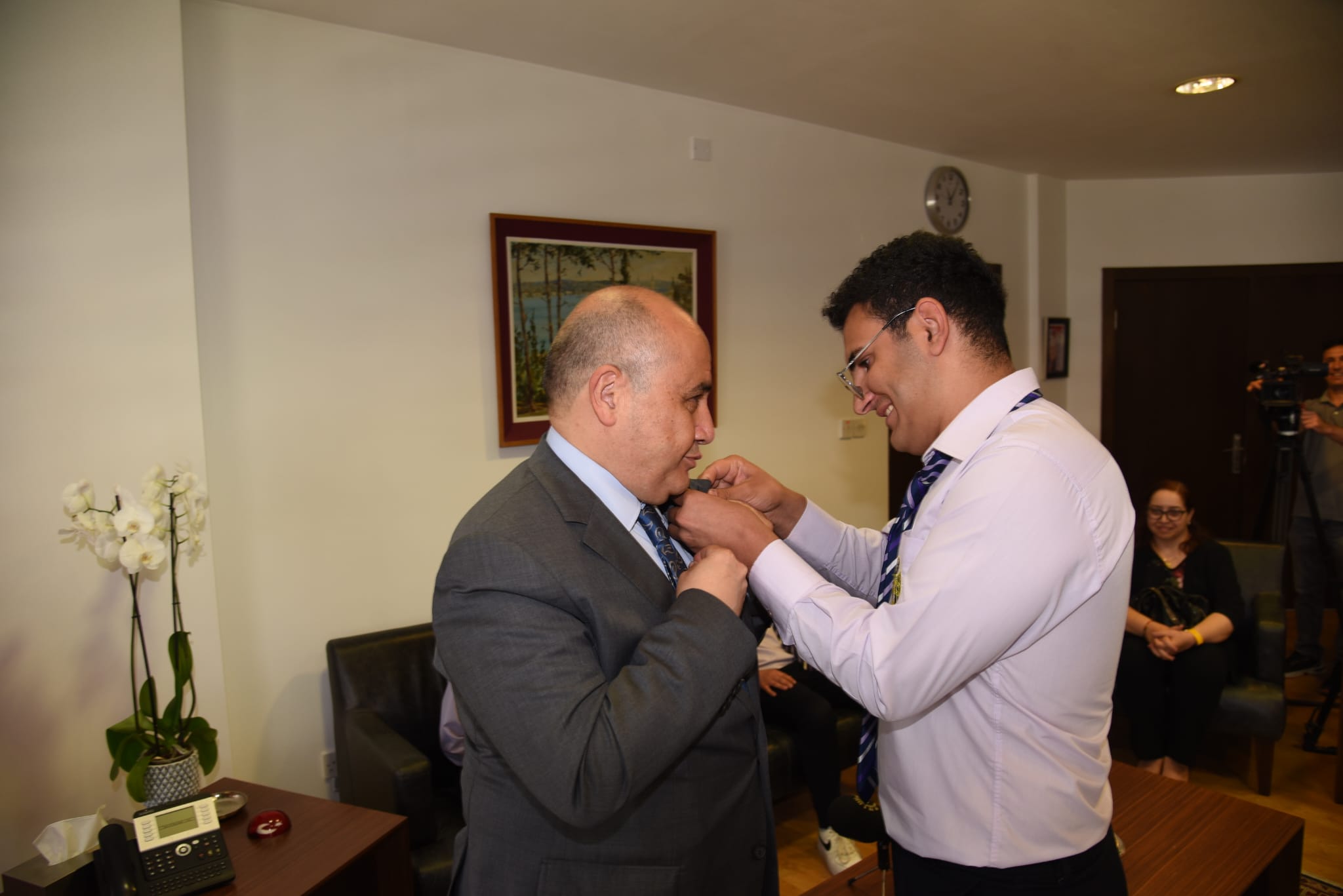 Başçeri, 20 Temmuz Fen Lisesi öğrencilerini kabul etti