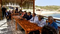 Başbakan Ünal Üstel Kayalar ayrımı-Sadrazamköy yolunda incelemelerde bulundu