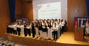 Hemşirelik Yüksekokulu mezunları için Yemin Töreni  düzenlendi