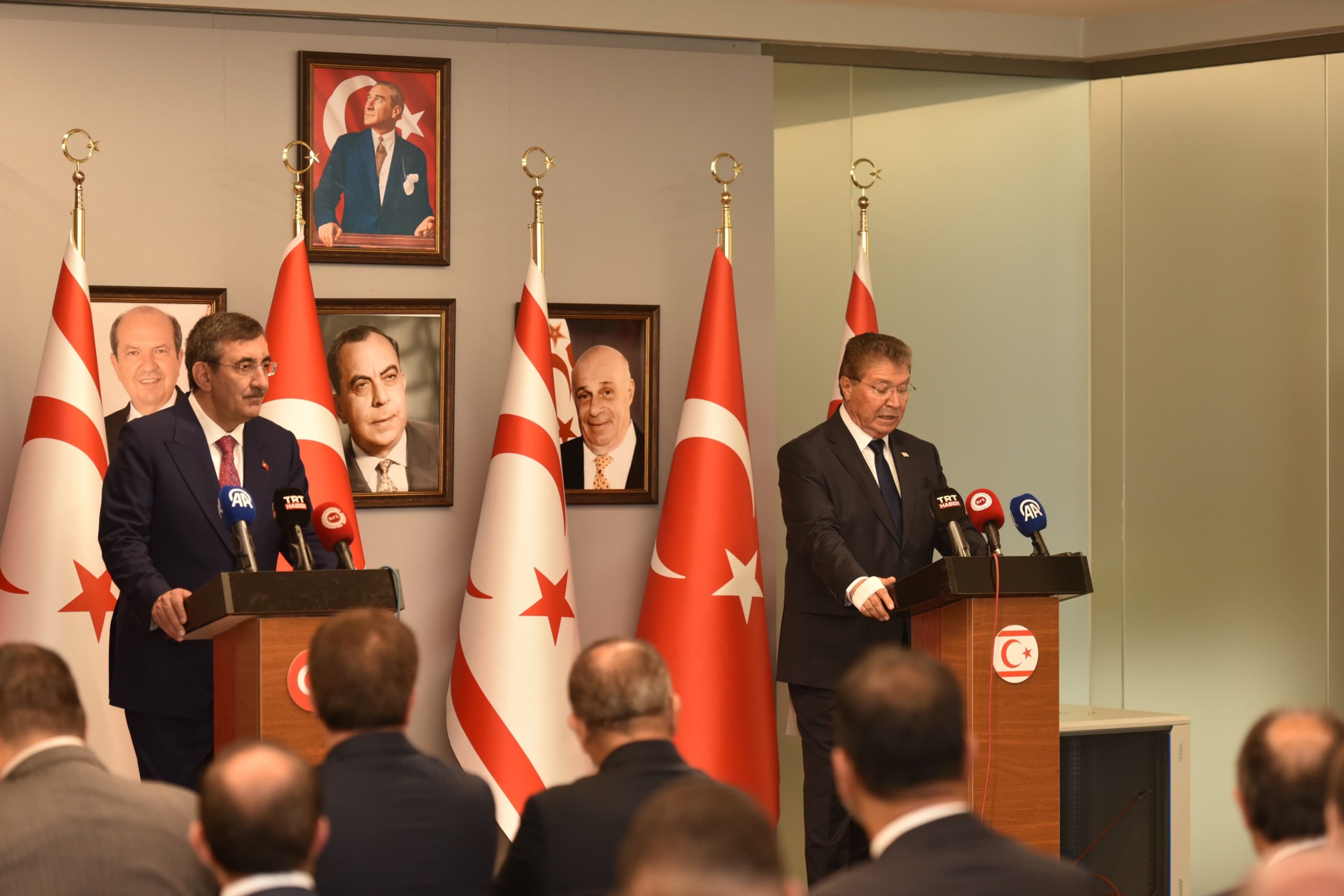 Türkiye Cumhurbaşkanı Yardımcısı Cevdet Yılmaz KKTC’de