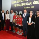 Kıbrıs Türk Spor Yazarları Derneği “Yılın Başarılıları” ödülleri verildi