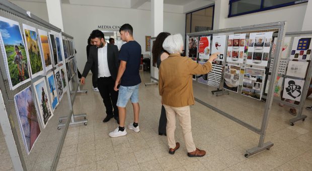 LAÜ öğrencilerinin yaratıcı çalışmaları sergilendi