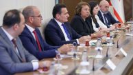 Bakan Oğuz, TC Çevre, Şehircilik ve İklim Değişikliği Bakanı Kurum ile görüştü
