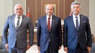 Tatar, veda ziyaretleri yapan Sivil Savunma Teşkilatı Başkanı Karaca’yı kabul etti