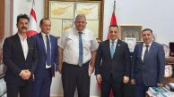 Kıbrıs Vakıflar İdaresi Genel Müdürü Tümer, Azerbaycan heyetini ağırladı