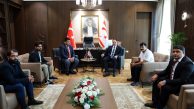 Öztürkler Pakistan Kültür ve Dayanışma Derneği heyetini kabul etti