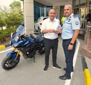 LTB’den Lefkoşa Polis Müdürlüğü’ne motosiklet bağışı
