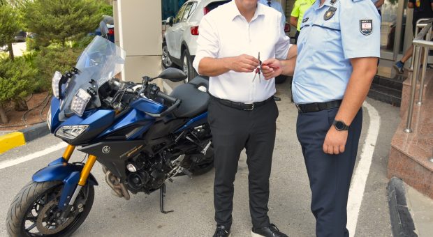 LTB’den Lefkoşa Polis Müdürlüğü’ne motosiklet bağışı