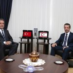 Dışişleri Bakanı Ertuğruloğlu, TÜRKPA Genel Sekreteri Mehmet Süreyya Er’i kabul etti