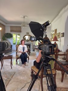 Eğitimci Canev Dinçer belgesel çekimleri başladı