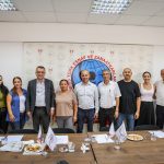 Erhürman, KTEZO’da bir grup esnafla bir araya geldi