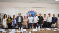 Erhürman, KTEZO’da bir grup esnafla bir araya geldi