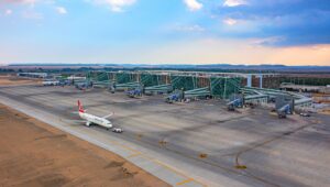 Ercan’da 7 ayda 3 milyonun üzerinde yolcu