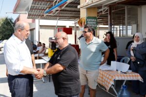 Cumhurbaşkanı Tatar, Şirinevler Gonnara Festivali’ni ziyaret etti