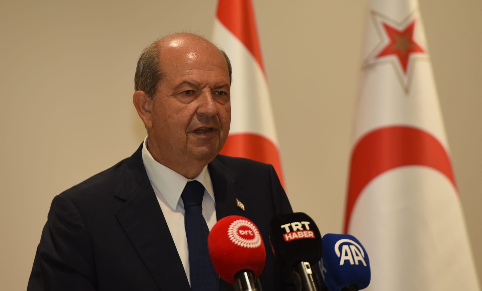  “26 Eylül’de BM Genel Sekreteri ve heyetiyle, 27 Eylül’de de Rum liderle üçlü toplantıda buluşacağız”