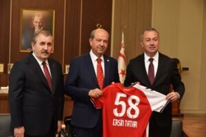 Tatar, BBP Genel Başkanı Mustafa Destici ve heyetini kabul etti