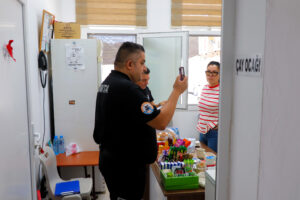 Gazimağusa Belediyesi okul kantinlerinde denetim yaptı