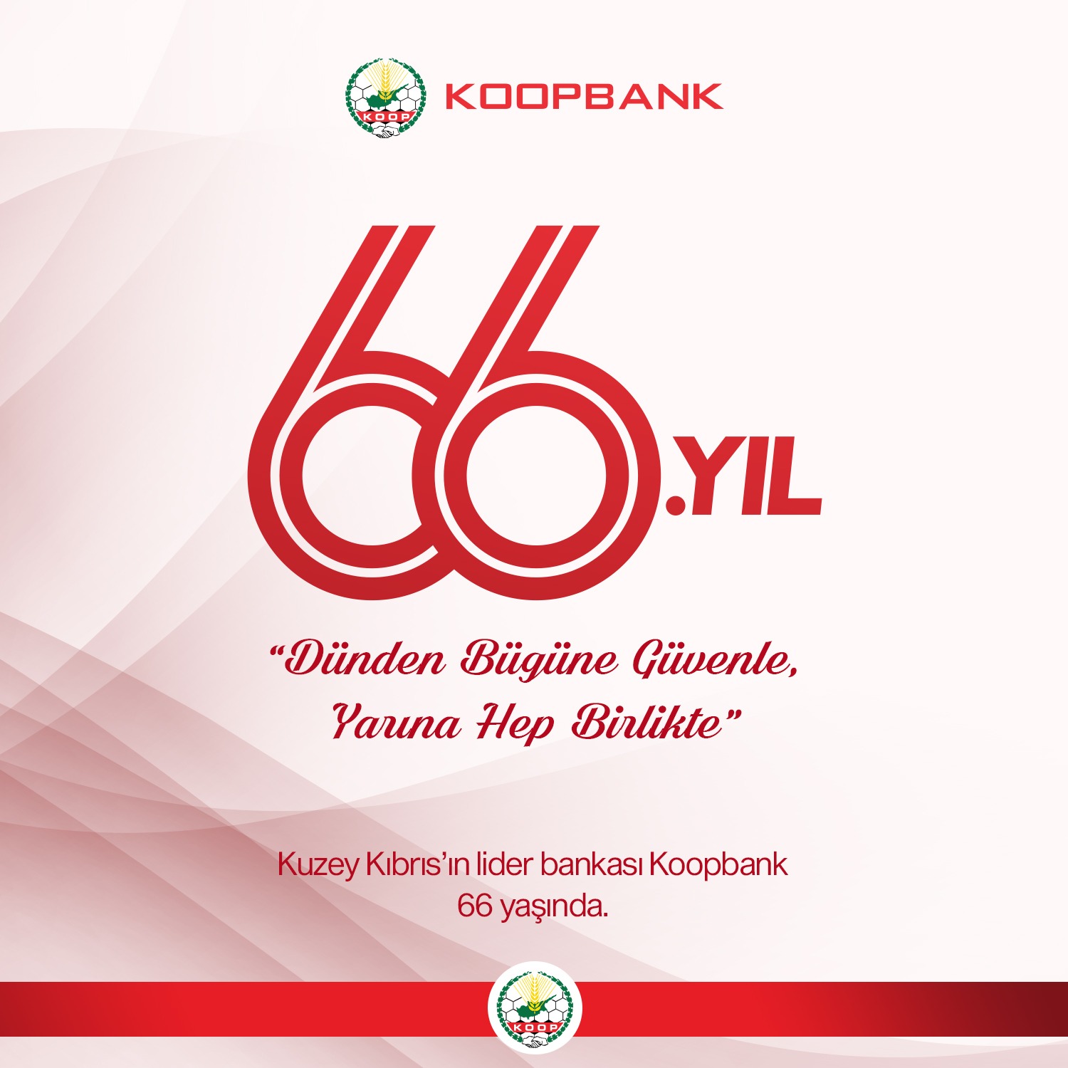Koopbank 66’ncI yılını kutluyor