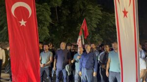 İsrail’in Küresel Sumud Filosu’na müdahalesi Lefkoşa’da protesto edildi