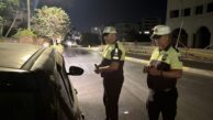 Lefkoşa’da asayiş ve trafik denetimi… 267 sürücü rapor, 6 araç trafikten men edildi