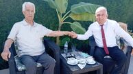 Bağımsız Cumhurbaşkanı adayı Gürlek, Talat ve Eroğlu’nu ziyaret etti