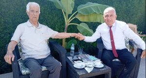 Bağımsız Cumhurbaşkanı adayı Gürlek, Talat ve Eroğlu’nu ziyaret etti