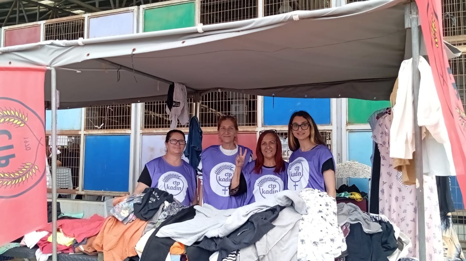 CTP Mağusa İlçesi Kadın Örgütü’nden dar gelirli kadınlar, çocuklar ve gençlere destek…