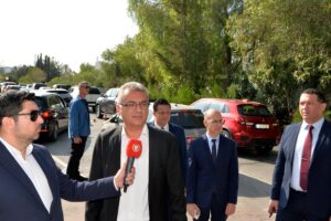 Cumhurbaşkanı Erhürman Metehan Sınır Kapısı’nda incelemelerde bulundu